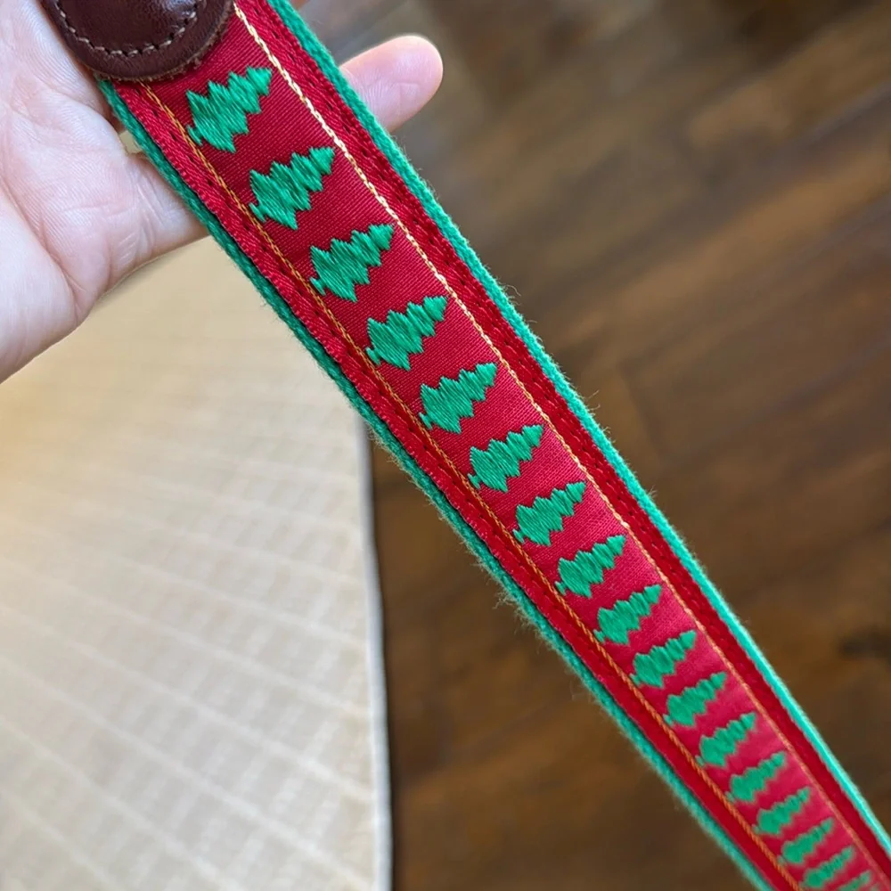 J Bailey - Bailey Boys - Buddy Belt - Christmas Trees - Size: Small - 20”